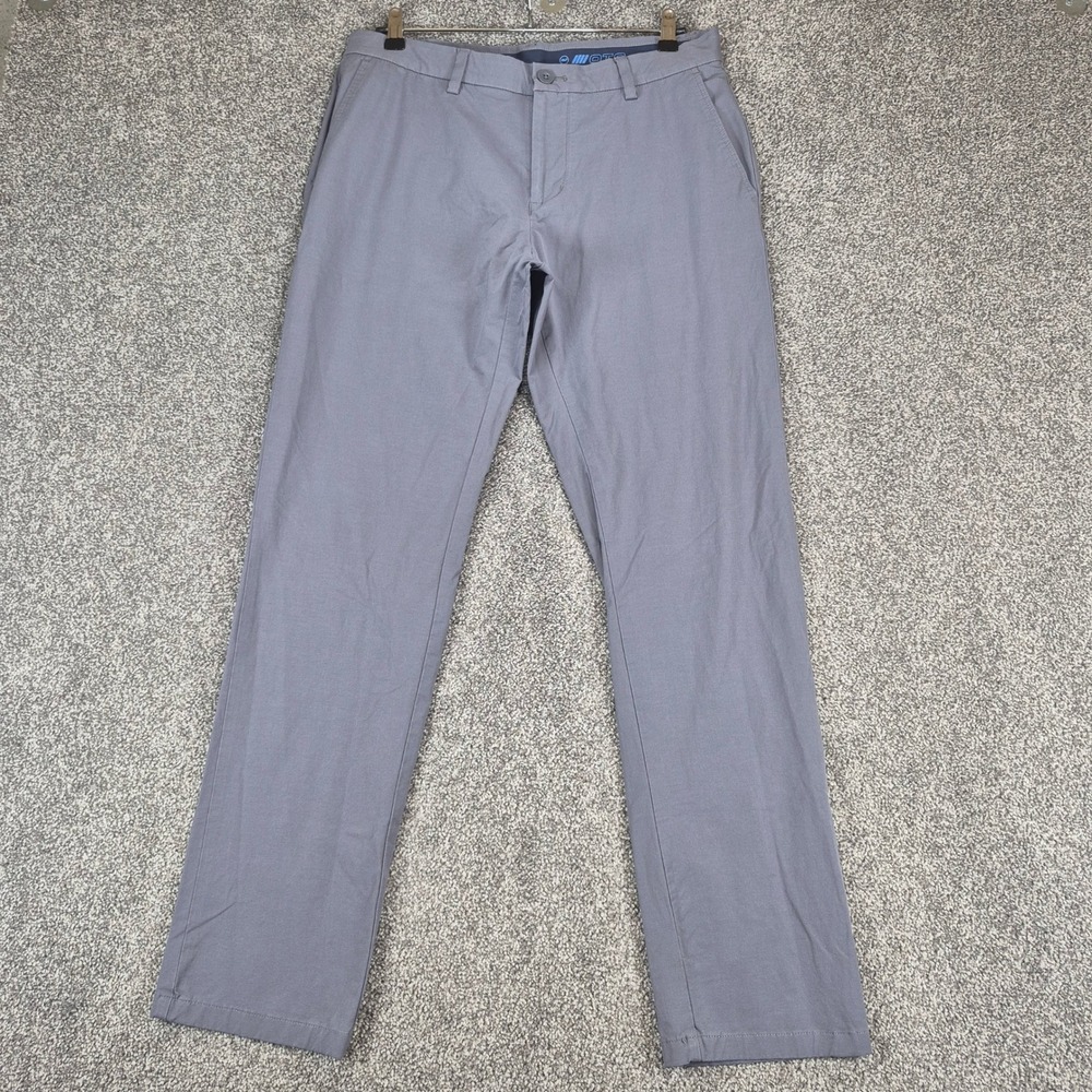 Vineyard Vines On-The-Go Pant Mens 32x32 Gray Performance Chino Golf